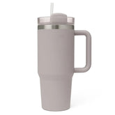 Vacuum Insulated 40oz / 1.18 L Stainless Steel Quencher Tumbler - Spill Resistant & Reusable - Crystalkart