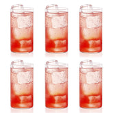 Borosil Vision Glass Set of 6 Pcs | 100% Borosilicate Glass Tumblers for Water, Cold Drinks, Juice | Flame Proof, Microwave & Dishwasher Safe | for Daily use & Gifting - Crystalkart