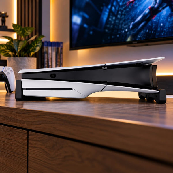 Horizontal Stand for PS5 Slim Disc Edition, Black