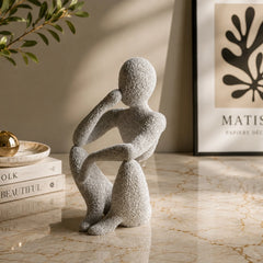 NObody The Thinker - Modern Abstract Decorative Sculpture