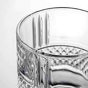 Luxury Crystal Premium Whisky Glass | 350 ml | Stylish Design & Heavy Base | Perfect for Scotch, Mixed Drinks, Wine, Bourbon, Water and Cocktail Drinks - Crystalkart