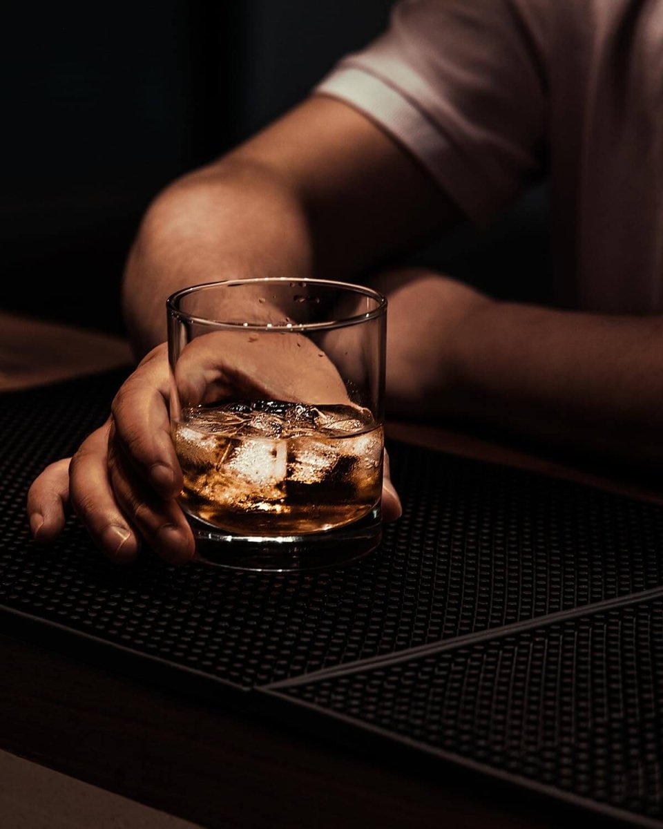 Old Fashioned Whiskey Glasses | Heavy Base, Thick Walls | Perfect for Scotch, Whisky, Mixed Drinks, Bourbon, Cocktails, Juice and Water - Crystalkart