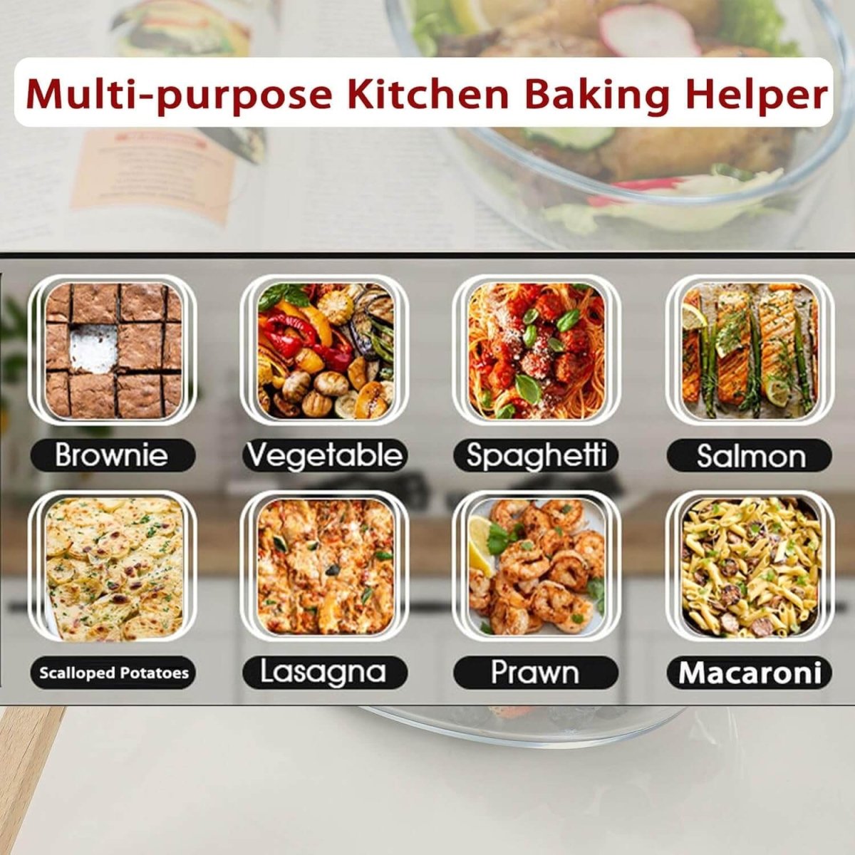 Versatile Set of 3 Oval Glass Baking Dishes – Durable, Transparent, Even - Heating – Microwave, Dishwasher, and Freezer Safe – 2400ml, 1600ml, 700ml - Crystalkart